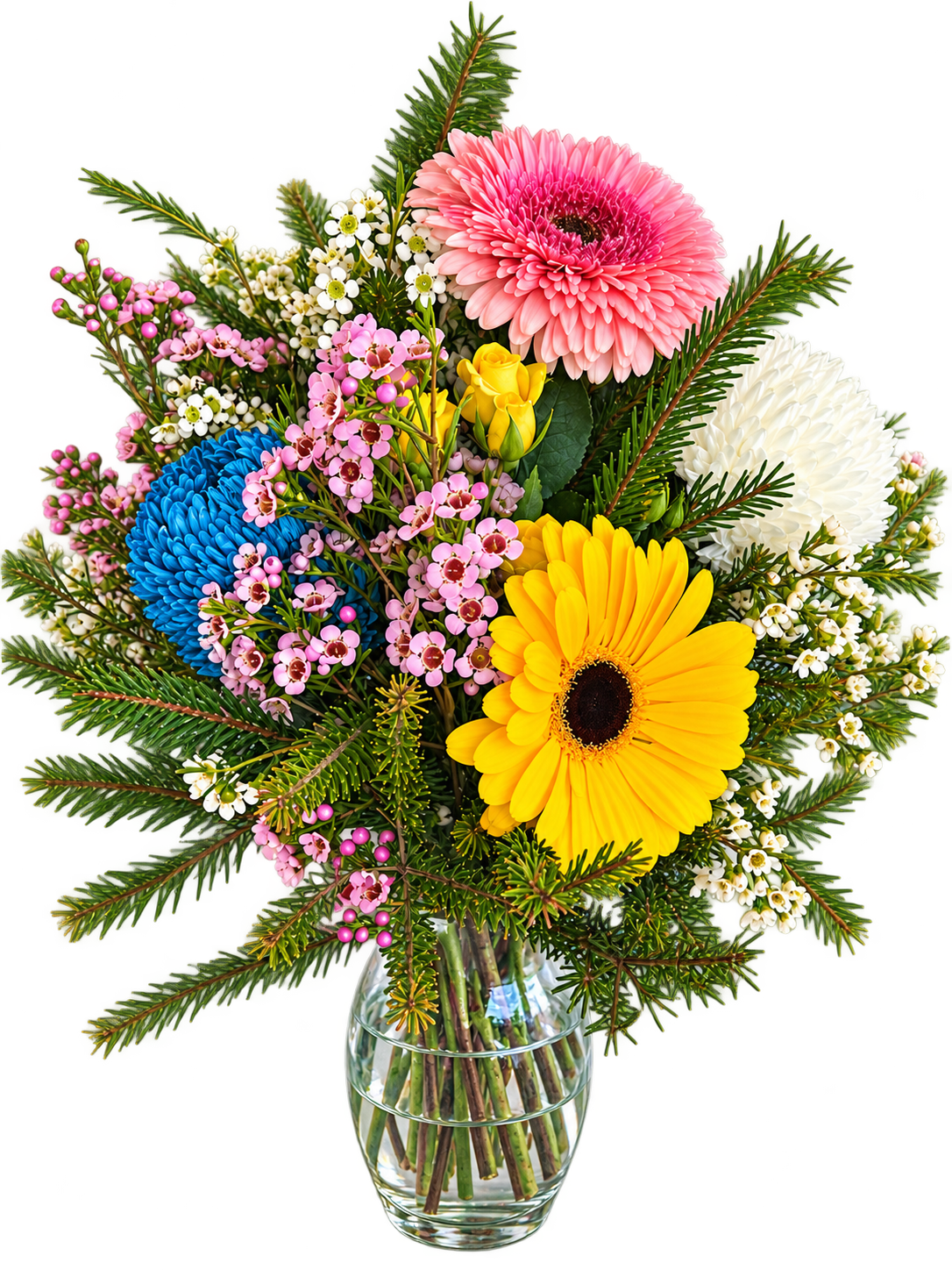 Sunshine & Pink Posy